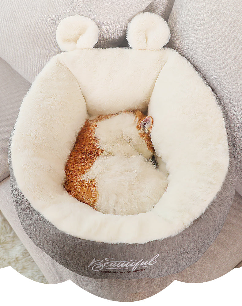 Pet Dog Bed Warming Soft Sleeping Bag Cushion