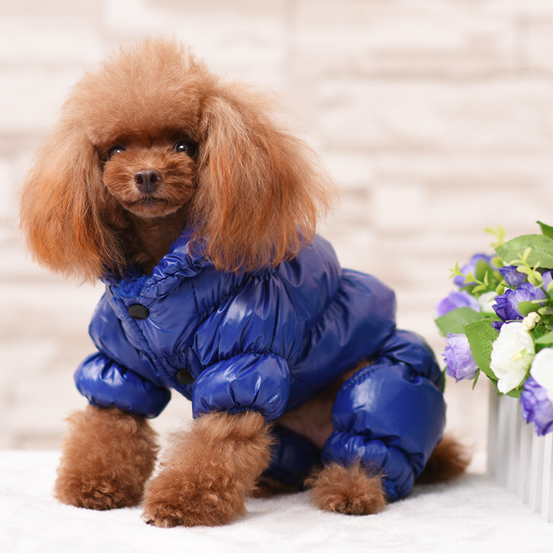 Thicken Solid Color Warm Dog Clothes For Pets