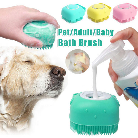 Silicone Bath Massage Gloves: Perfect Pet Grooming Tool