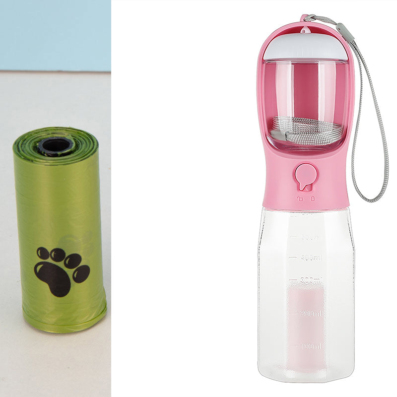 Stay Hydrated and Mess-Free with our 3-in-1 Pet Water Bottle