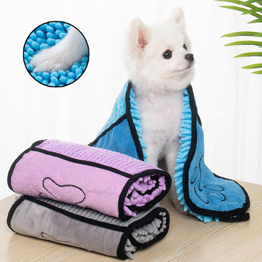 Wrap Your Pet in Luxury Super Absorbent Microfiber Bath Towels